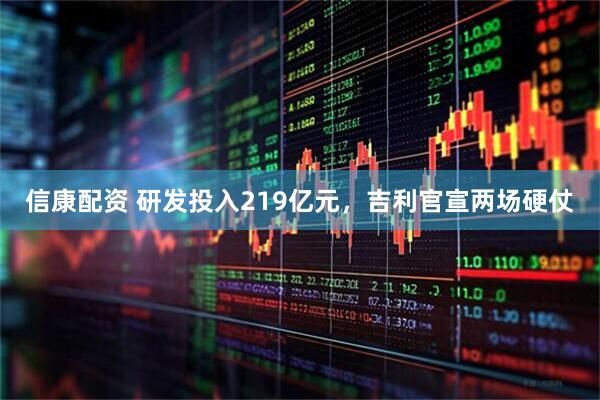 信康配资 研发投入219亿元,吉利官宣两场硬仗